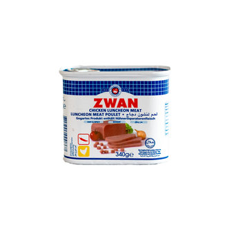 Zwan Ingeblikte Halal Kip Scherp 340 Gram