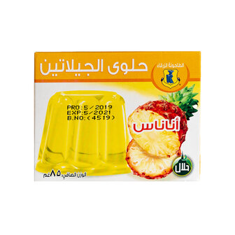 Blue Mill Jelly Poeder Ananas 85 Gram