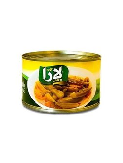 Lara LB Okra in Olie (Mezze) 400 Gram voorkant