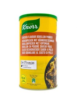 Knorr Kip Bouillonpoeder 6x 1 KG voorkant