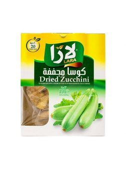Lara LB Gedroogde Courgette 12x 60 Gram voorkant