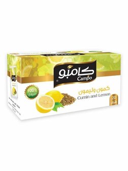 Campo Tea Bags Cumin &amp; Lemon Tea 20 Pcs