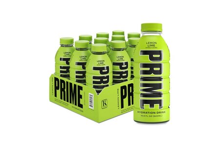 Prime Hydration Drink Lemon &amp; Lime Fles 500 ml (Statiegeld fles)