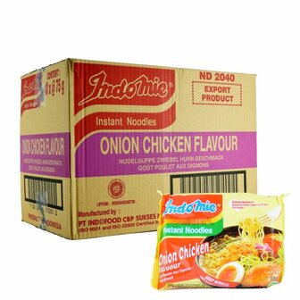 Indomie Noedels Onion Chicken (40x75Gr) (Indonesi&euml;)