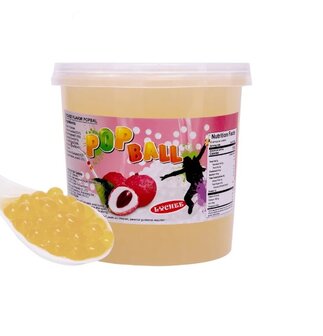 Pinshan Pop Balls Lychee Bubble Tea Balls 950 Gram