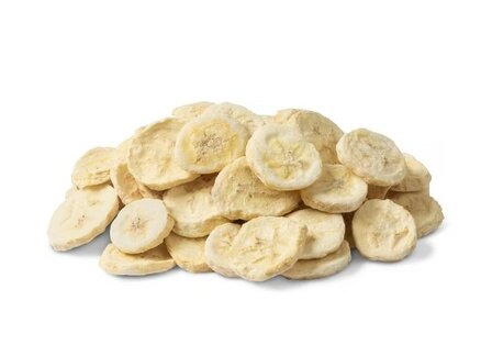 Muklo Freeze Dried Fruits Banana (Banaan) Slices 50 Gram (Gevriesdroogd Fruit Chips) 