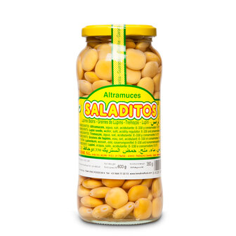 Saladitos Lupine Bonen 600 Gram (Pot)