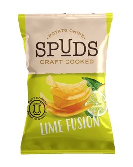 Spuds Chips Lime Fusion 40 Gram