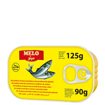 Melo Sardines 125 Gram