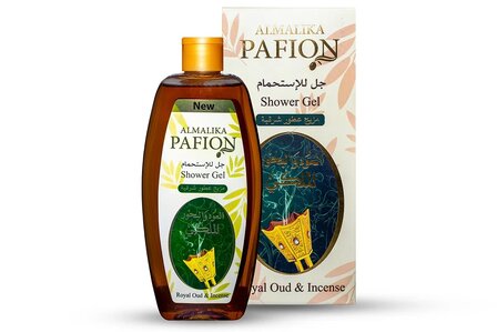 Al Malika Douche Gel (Oud &amp; Incense) 400ml