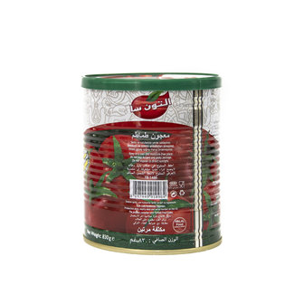 Altunsa Tomatenpuree 830 Gram achterkant