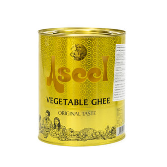 Aseel Ghee Plantaardige Botervet 2 KG (+300 Gram gratis) voorkant