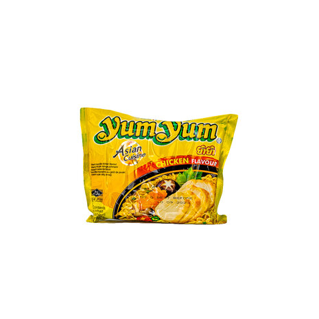 Yum Yum Instant Noedels Kip 60 Gram voorkant