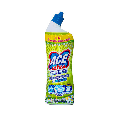 Ace Ultra Power Gel Bleek & Ontvetter (Limoen) 750 ml voorkant