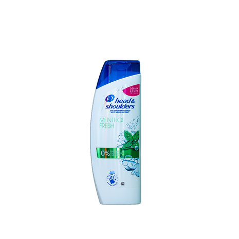 Head & Shoulders Shampoo Anti-Roos Menthol Fresh 400 ML voorkant