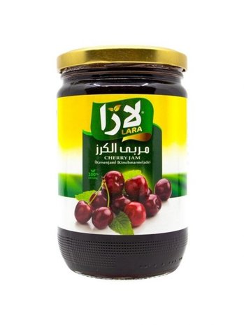 Lara LB Kersen Jam 800 Gram voorkant