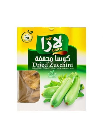 Lara LB Gedroogde Courgette 12x 60 Gram voorkant