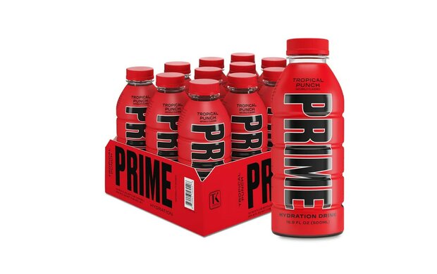 Prime Hydration Drink Tropical Punch Fles 500ML incl Statie geld