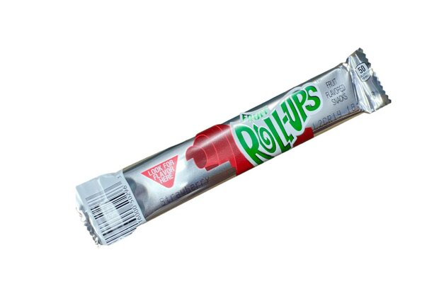 Fruit Roll-ups Fruit Rollen snoep Aardbei 5 x 14 gram