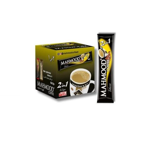Mahmood Oploskoffiezakjes 2 in 1 (koffie, melk) 48 Stuks