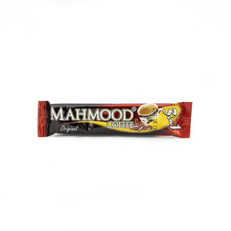 Mahmood Oploskoffiezakjes 3 in 1 (koffie, melk & suiker) 24 Stuks product