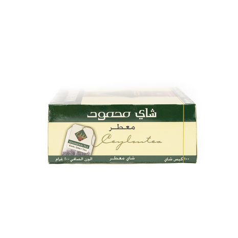 Mahmood Theezakjes Earl Grey 100 Stuks zijkant 1