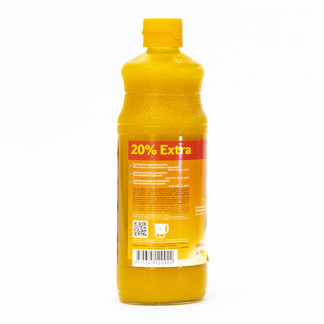 Sunquick Geconcentreerde Sinaasappelsap 840 ML achterkant