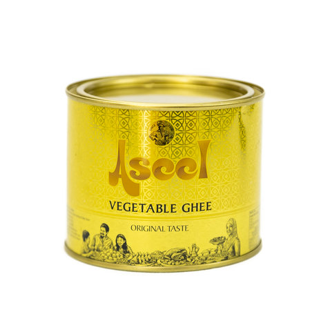 Aseel Ghee Plantaardige Botervet 500 Gram voorkant