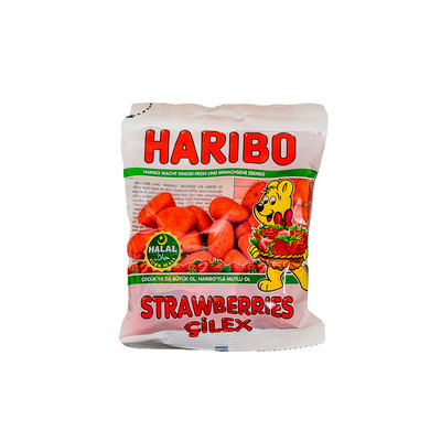 Haribo Aardbeien Snoep 80 Gram