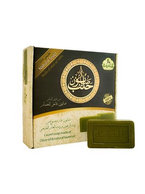  Al Malika Natuurlijke Aleppo Groene Zeep Blokjes 16x90 gram