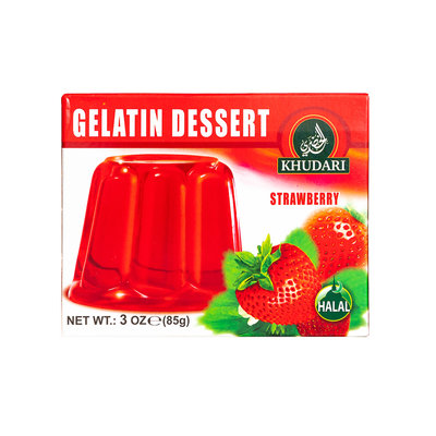 Blue Mill Jelly Dessert Aardbei 85 Gram