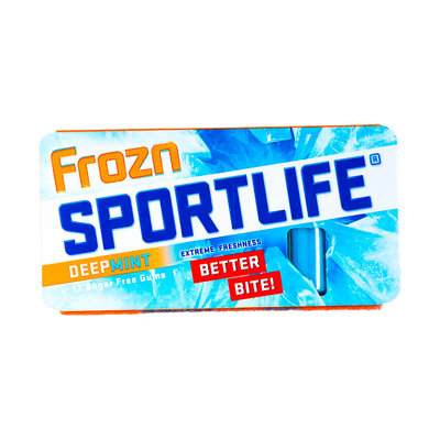 Sportlife kauwgum Frozn Intense Deepmint 18 Gram