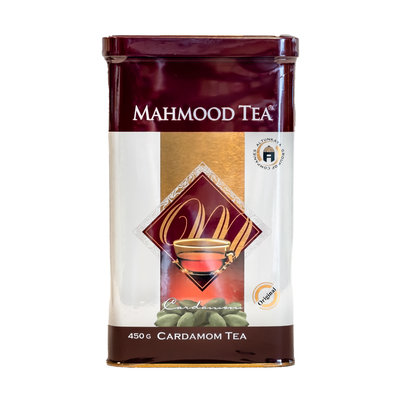 Mahmood Tea Leaves Cardamom 450 Grams Canned