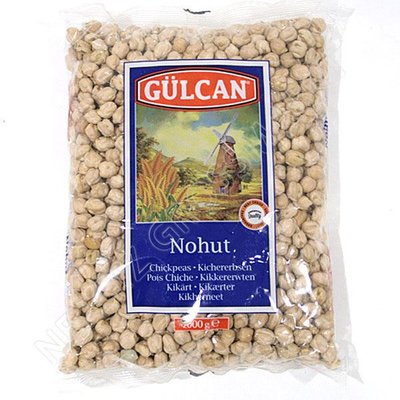 Gülcan Dried Chickpeas 12 mm 1KG