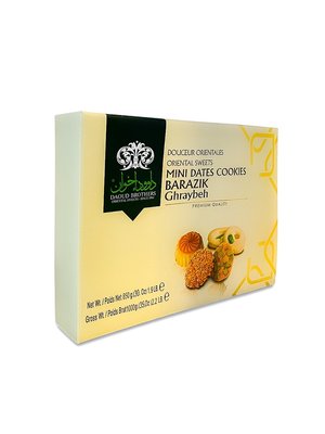 Daoud Brothers Barazek & Graybeh & Ma'amoul (Midden-Oosterse Koekjes) Mix 850 Gram