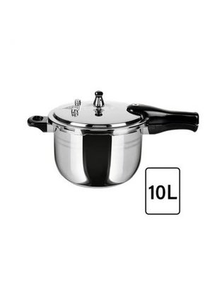 Alln Roestvrijstalen Snelkookpan, Hogedruk pan 10 Liter