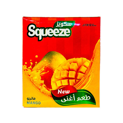 Squeeze Poedersap Mango 12x35 Gram