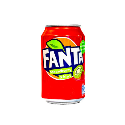 Fanta Strawberry & Kiwi Blik  330ml