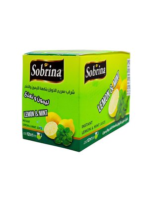 Sobrina Poedersap Citroen & Mint 12 x 40 Gram