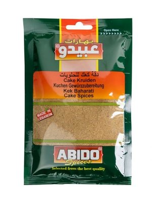 Abido Cake Kruiden 50 Gram