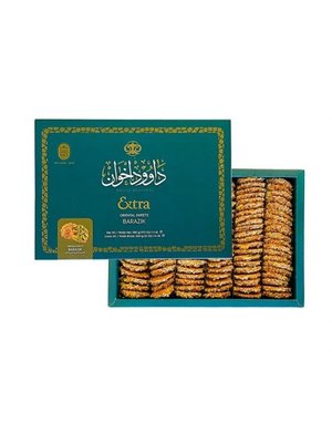 Daoud Brothers Barazik (Sesamkoekjes) Extra Pistache 500 gr