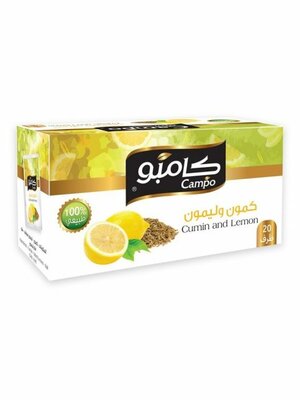 Campo Tea Bags Cumin & Lemon Tea 20 Pcs