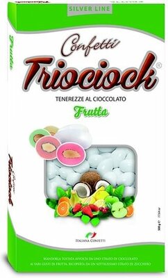 Confetti Triociock Gesuikerde Amandelen (Dragees) Mix Marbled 500 Gram