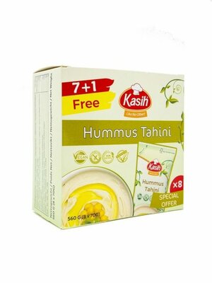Kasih Hummus met Tahini *Special offer* 7 + 1 Gratis x 70 Gram
