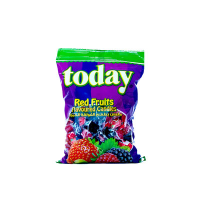 Today Toffee Snoep Rood Fruit 350 Gram 