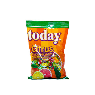 Today Toffee Snoep Cytrus 350 Gram 