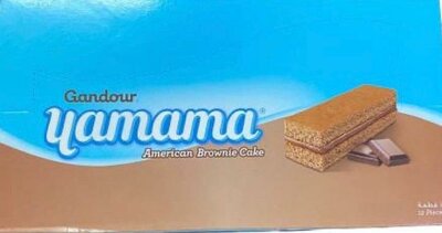 Gandour Yamama American Brownie Cake 12 x 21 Gram