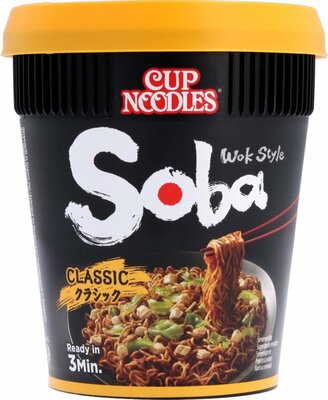 Nissin Soba Instant Noedels Classic Cup 90 Gram 