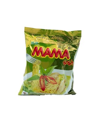 Mama Instant Noedels Groene Curry 55 Gram