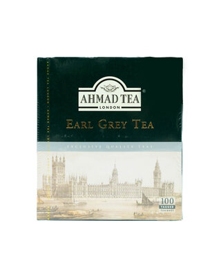 Ahmad Theezakjes Earl Grey 100 Stuks